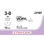 Vicryl 3-0 violet 70cm - SH (J316H) | 36 stuks