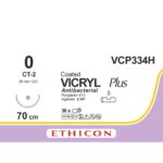 Vicryl Plus 0 violet 70cm – CT-2 naald | VCP334H | 36 stuks