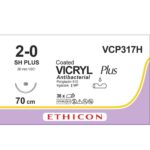 Vicryl Plus 2-0 violet 70 cm - SH naald (VCP317H) | 36 stuks