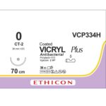 Vicryl Plus 0 violet 70cm – CT-2 naald | VCP334H | 36 stuks